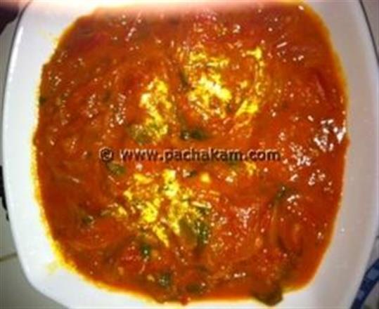 Chettinad Tomato Kuzhambu