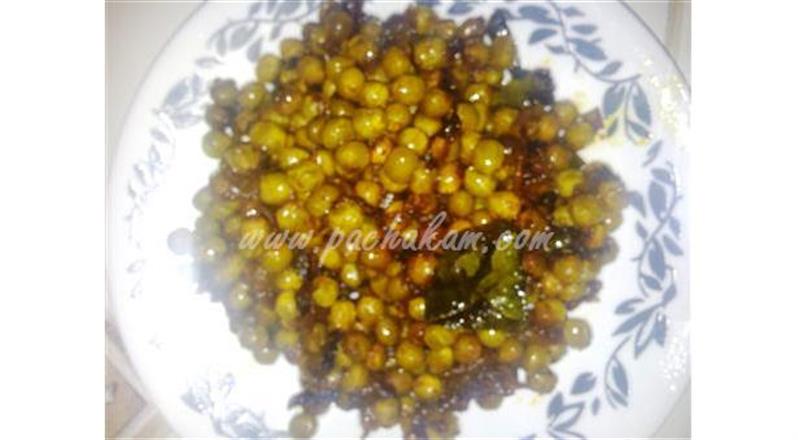 Dried Green Peas Sundal