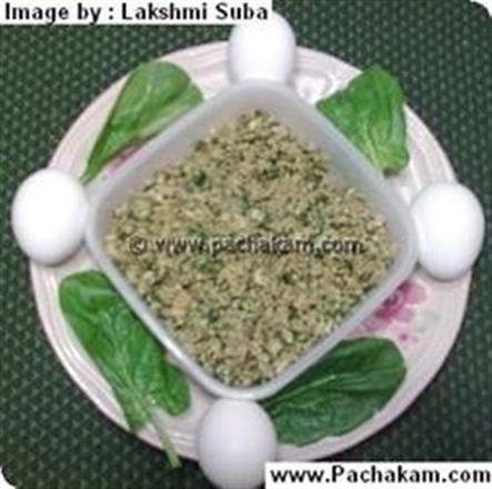 Egg - Cheera Thoran – pachakam.com
