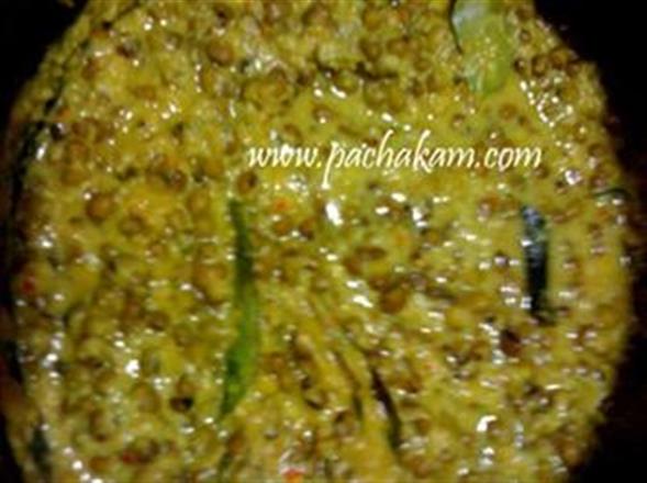 Kerala Style Cherupayar Curry