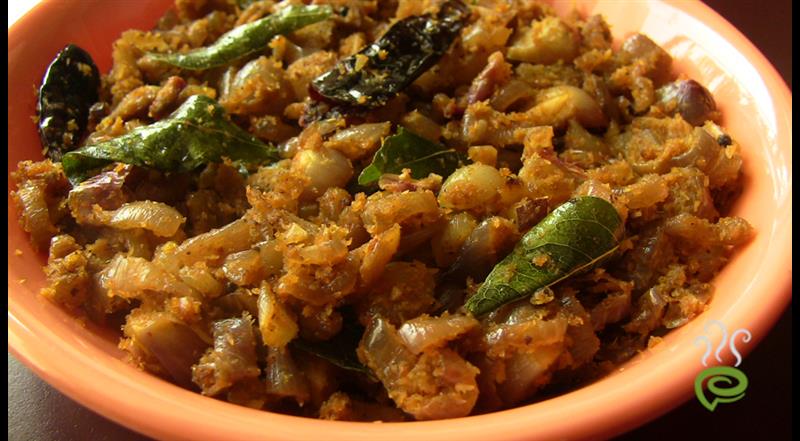 Pacha Thakkali Thoran | Green Tomato Stir Fry