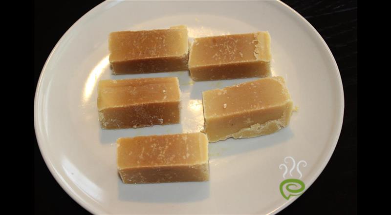 Mysore Pak - Microwave Easy