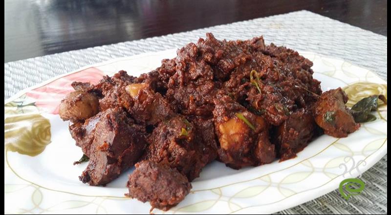 Kerala  Mutton Liver Fry
