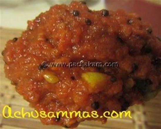 Kerala Tomato-Onion Chutney