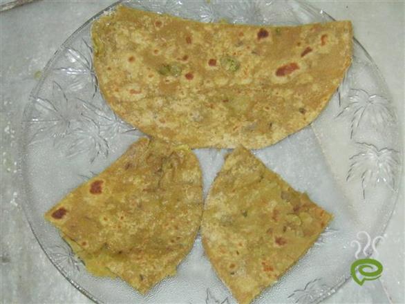 Aloo Peas Paratha