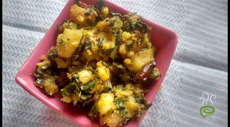 Aloo Moringa Stir