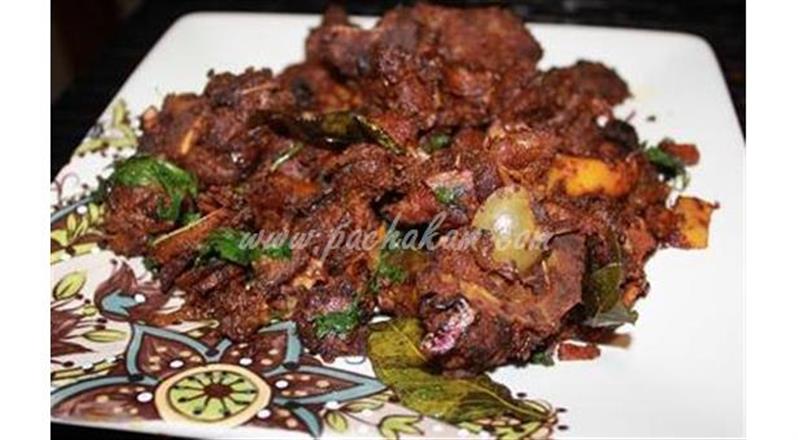 Attirachi Varuval(Mutton Stir Fry)