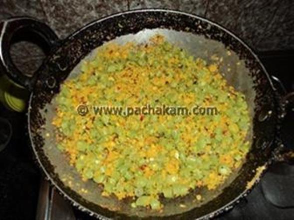 Beans Parappu Usili - Brahmin Special