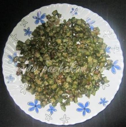 Bhindi Thoran In North Indian Preparation