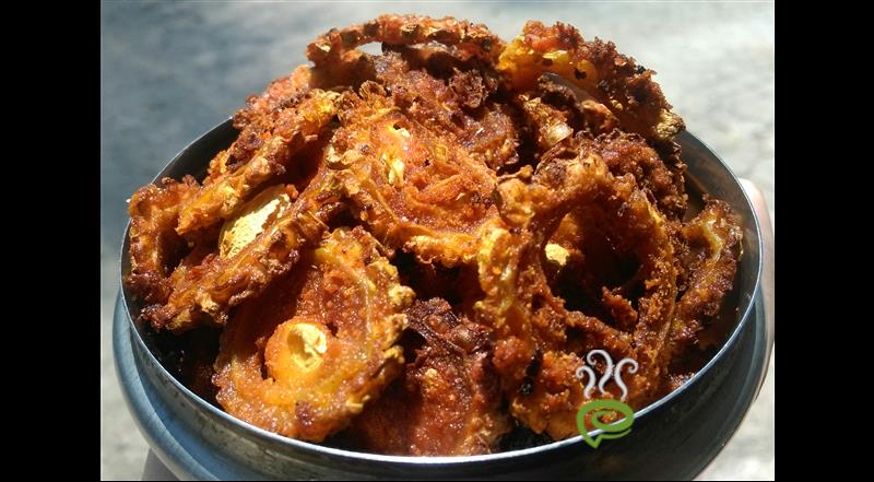 Crispy Pavakka Fry | Crispy Bitter Gourd Fry