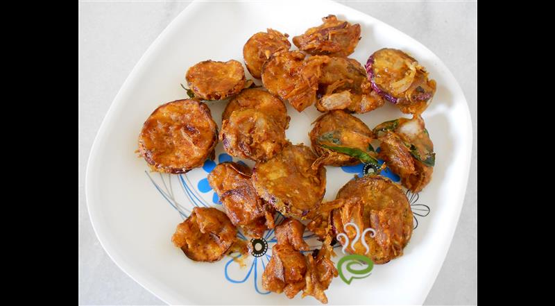 brinjal kathirika pakoda