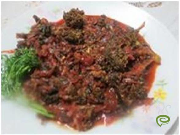 Broccoli Masala Chauli Leaf (Maharashtrian Recipe)
