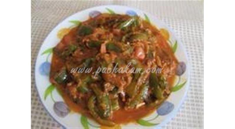 Capsicum Masala Curry