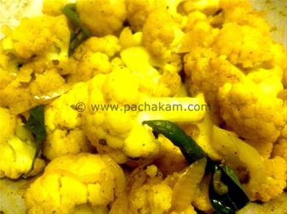 Cauliflower Pepper Masala