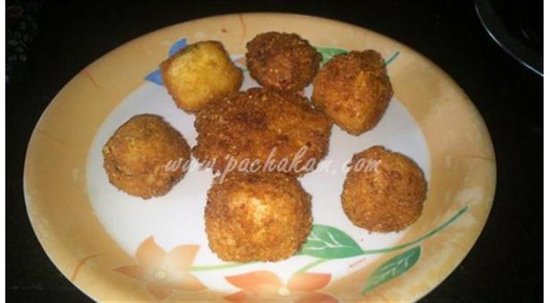 Cheesy Corn Ball (Step By Step Photos)