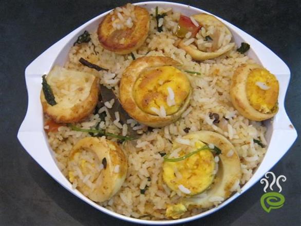 Chettinad Egg Dum Biriyani