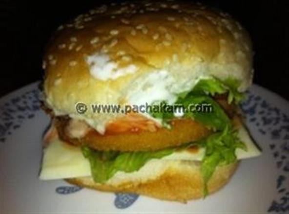 Chicken Burger In Microwave – pachakam.com