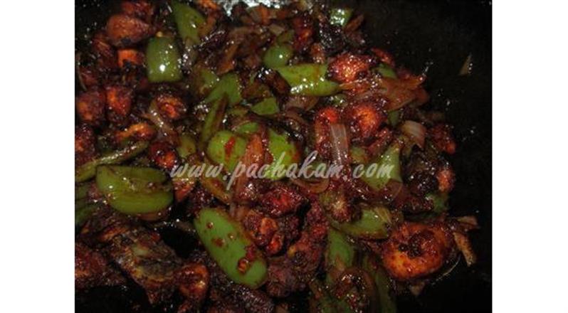 Chicken Chilli Fry