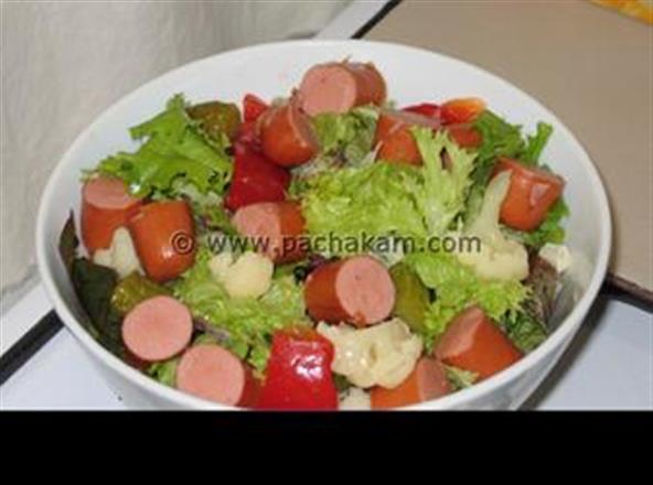 Chicken Sausage Salad
