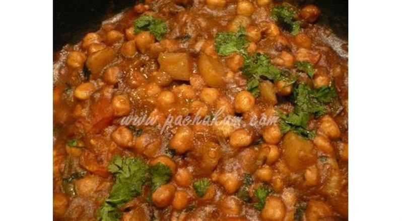 Chickpea Masala(Kadala Curry)