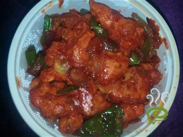 Chilly Chicken In Traditional Style