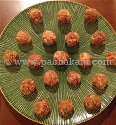 Coconut Macaroons-Coconut Laddoos-Narikel Naru