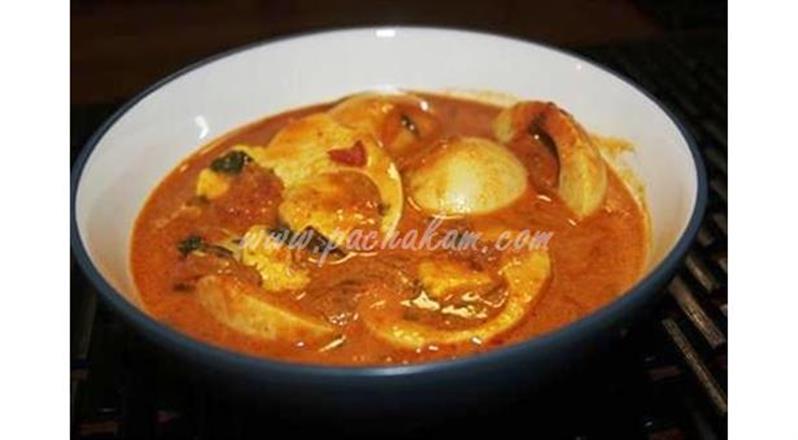 Coconut Milk Egg Curry