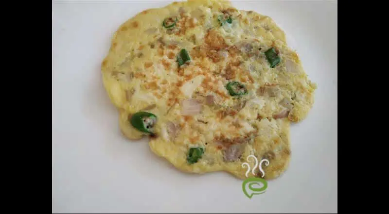 Coconut Egg Omelette