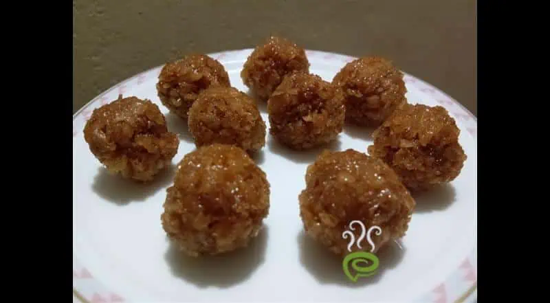 Coconut Jaggery Ladoos