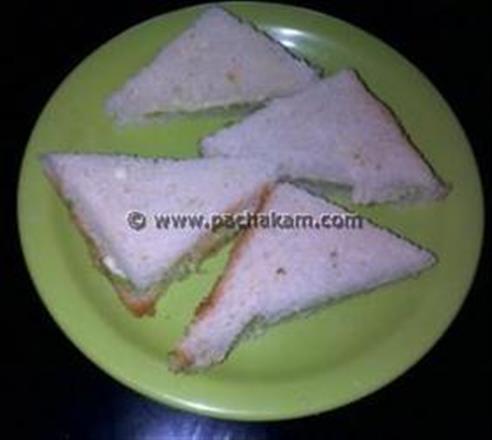 Coriander - Mango Sandwich