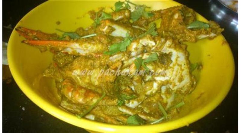 Crab Masala (Step By Step Photos)