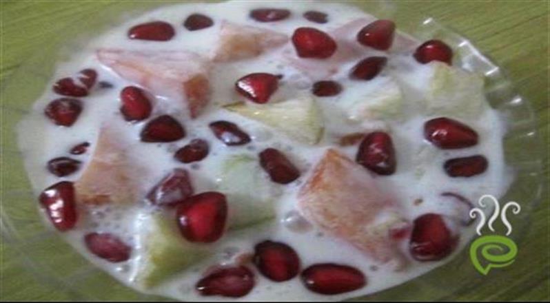 Creamy Fruits Recipe - pachakam.com