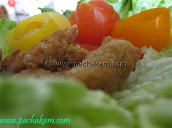 Crunchy Fried Curry Chicken