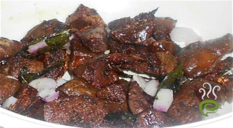 Delicious Mutton Liver Fry