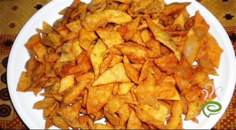 Diamond Shape Fried Snack