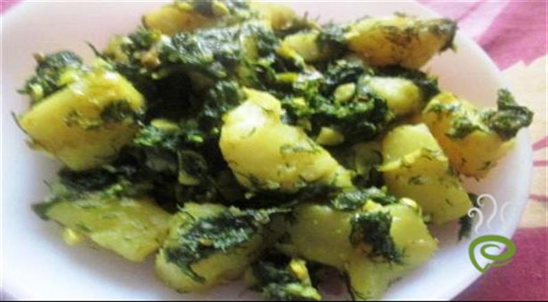 Dill Leaves With Potato : Healthy Food