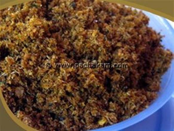 Dry Fish Chammanthi | Unakka Meen Chammanthi