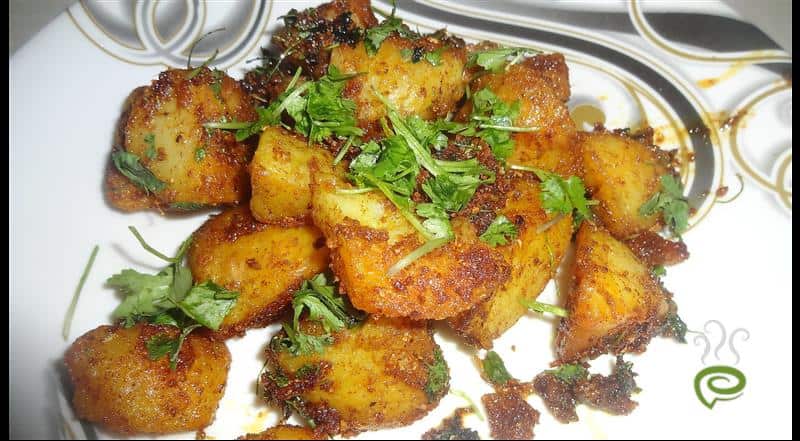 Dum Aloo Dry