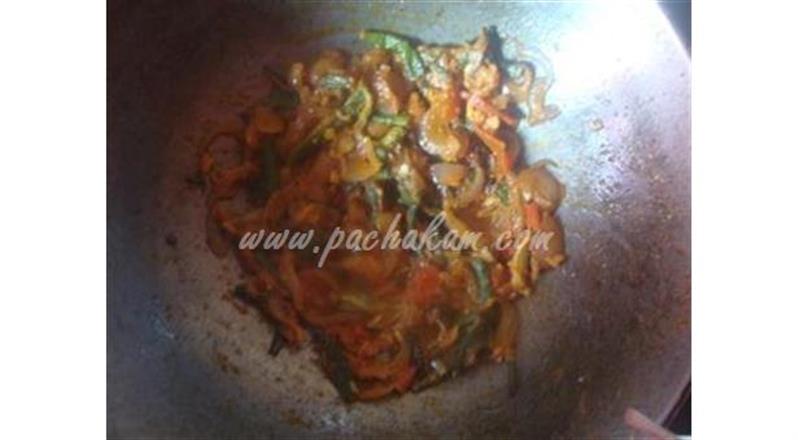 Fried Bindi Masala (Step By Step Photos)