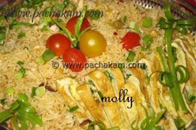 Fried Rice With Cherry Tomatoes