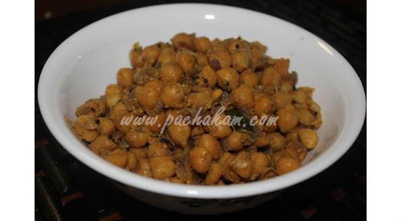 Garbanzo Beans – Kadala Stir Fry