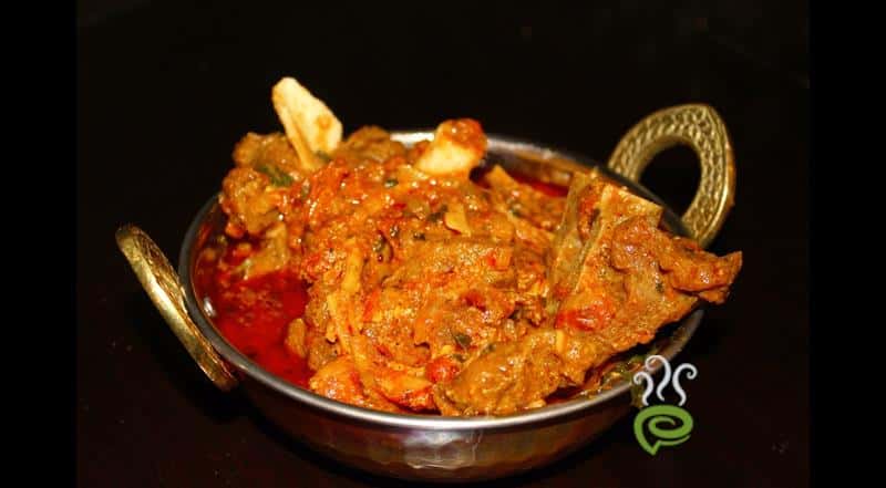 How To Make Delicious Dhaba Style Mutton Kadai Video
