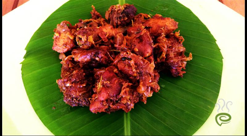 Kerala Style Delicious Chicken Chukka