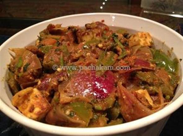 Kadai Paneer Restaurant Style