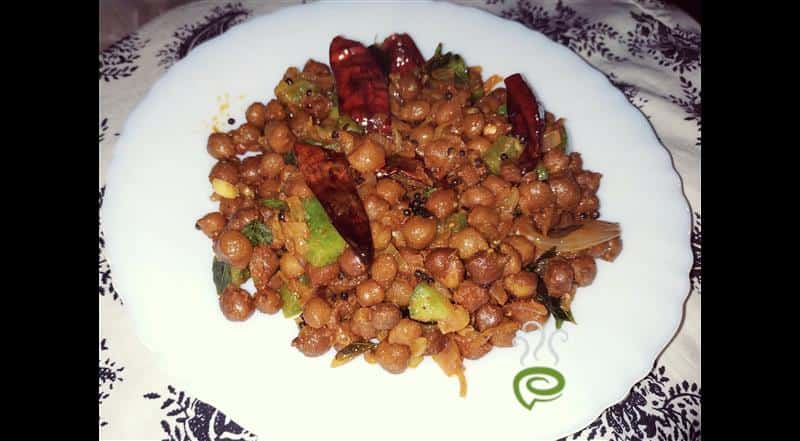 Kadala Roast -Spiced Chana Roast