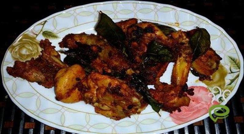 Kattukulathil Dry Chicken With Video