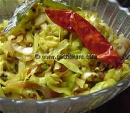 Kerala  Cabbage Thoran