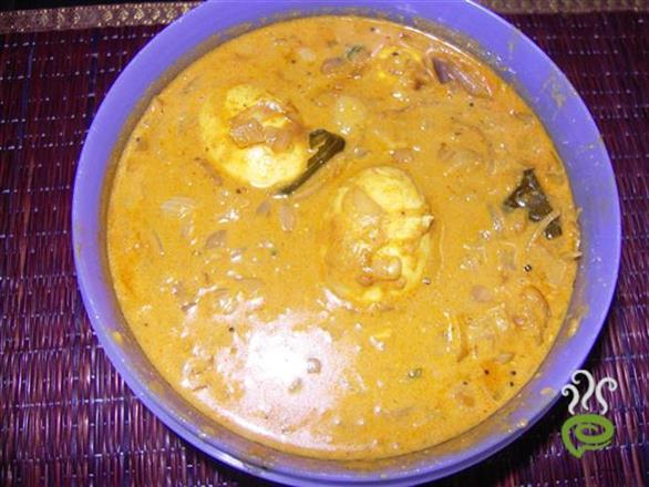 Kerala Egg Curry With Coconut Milk | Kerala Mutta Curry