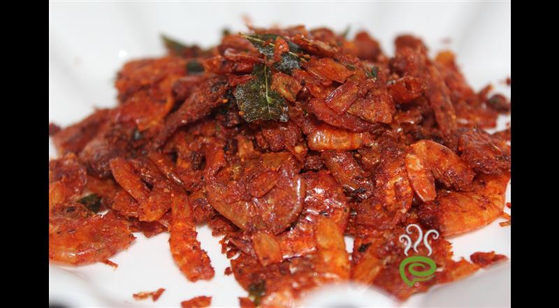 Kerala Dry Prawns Fry (Unakka Chemmeen)