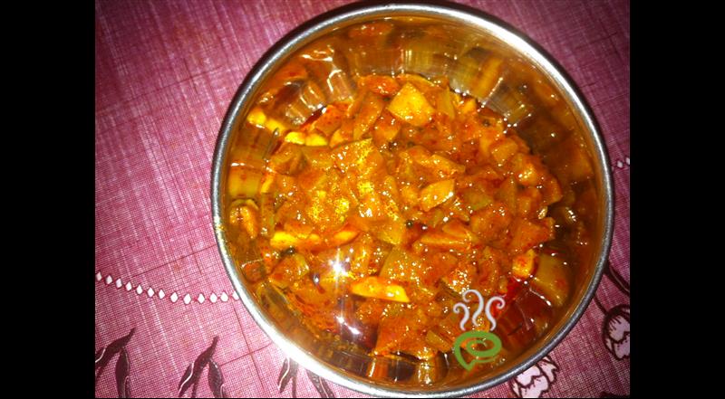 Kerala Mango Pickle Restaurant Style